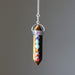 tigers eye chakra necklace pendulum