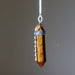 tigers eye chakra necklace pendulum