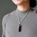 tigers eye chakra necklace pendulum