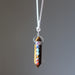 tigers eye chakra necklace pendulum