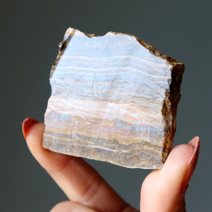 Tigers Eye Healer's Stone Bundle: Wand, Pendulum, Dragon Set of 12