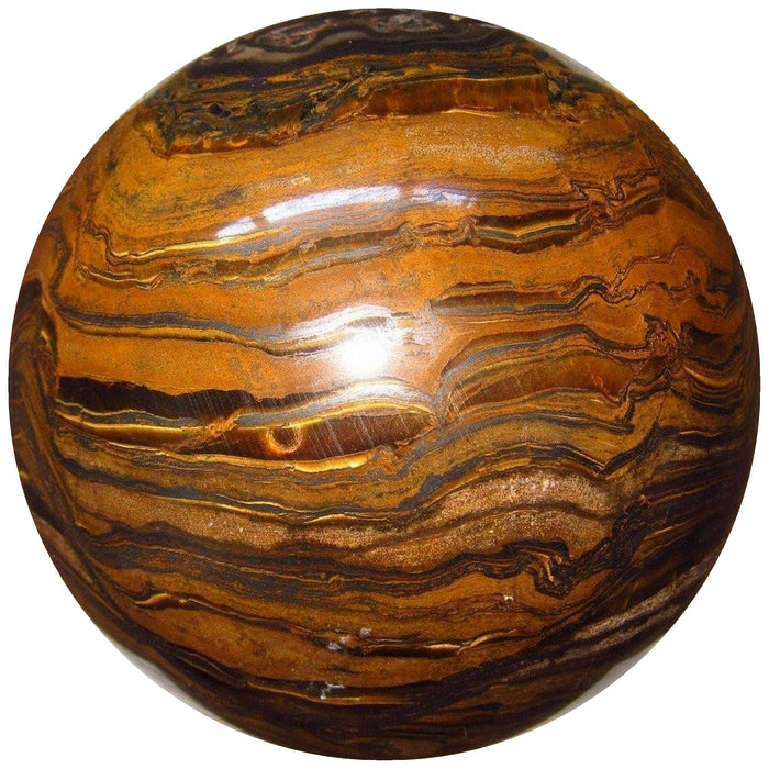 tigers eye sphere