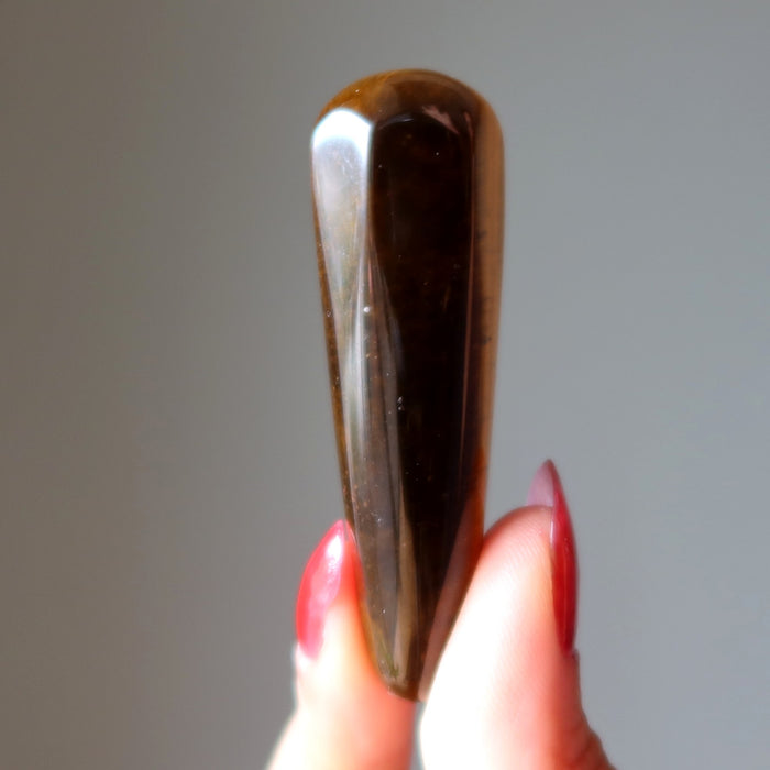 golden tigers eye massage wand