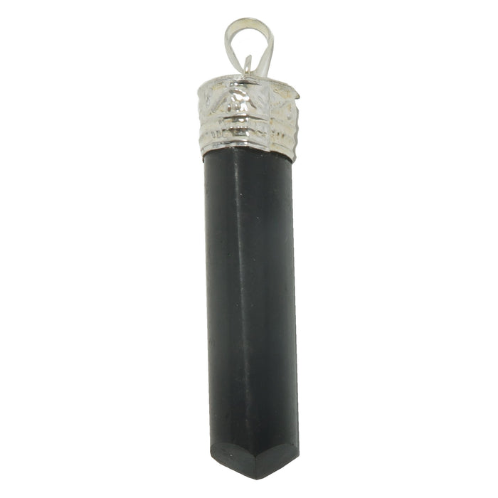 black tourmaline pendant