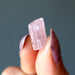 rough pink tourmaline gemstone
