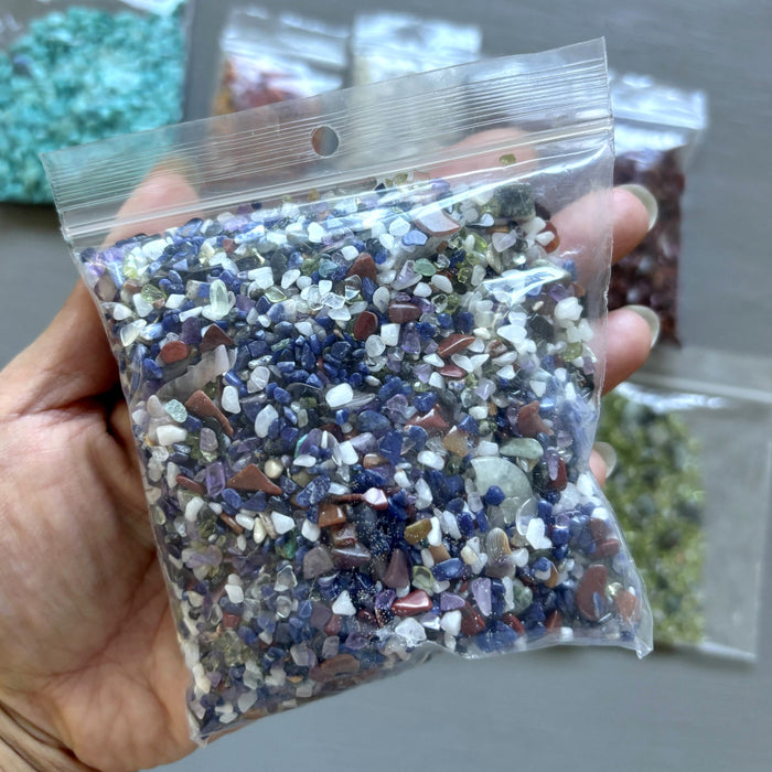 Tumbled Stone Set: Amethyst Carnelian & Variety Pack of Gems