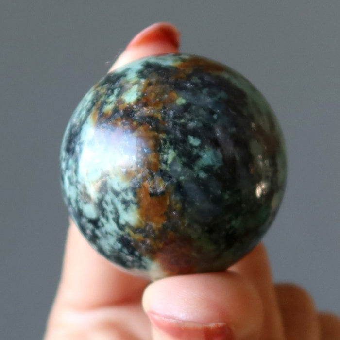 african turquoise sphere