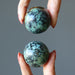 african turquoise spheres