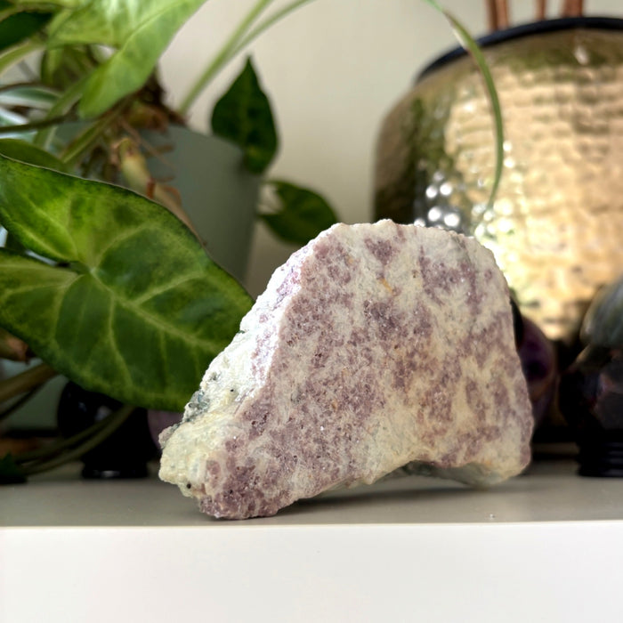 Tourmaline Lepidolite Cluster Rare Combo Crystal Purple Green