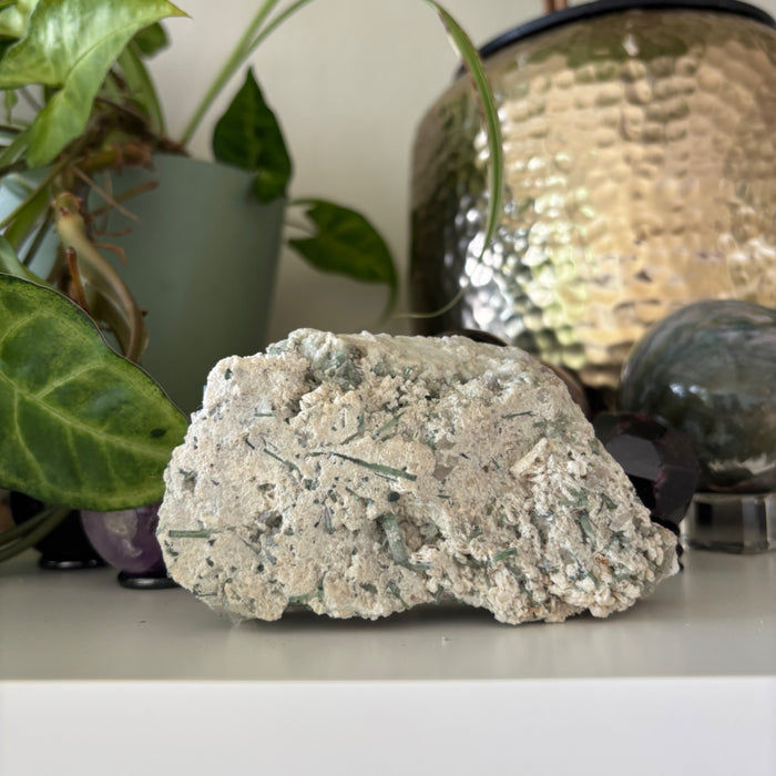 Tourmaline Lepidolite Cluster Rare Combo Crystal Purple Green