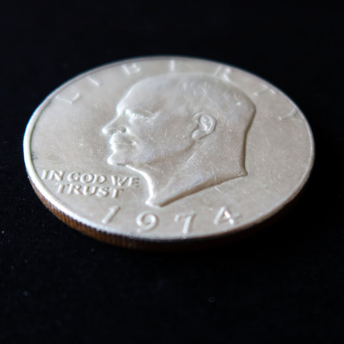 1974 Eisenhower Dollar Coin Philadelphia $1 IKE Moon Eagle Vintage Apollo 11