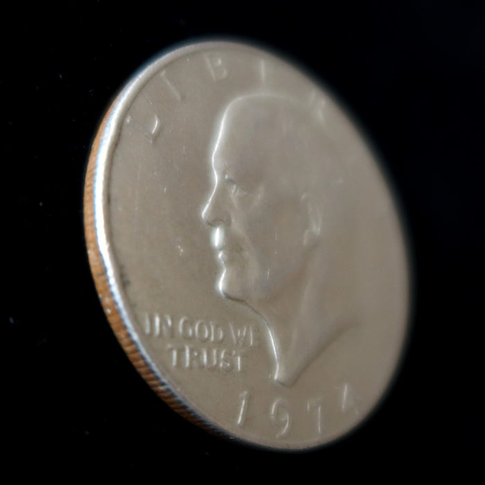 1974 Eisenhower Dollar Coin Philadelphia $1 IKE Moon Eagle Vintage Apollo 11