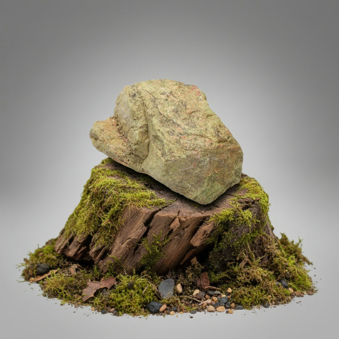 Unakite Raw Crystal Expression Creation Stone