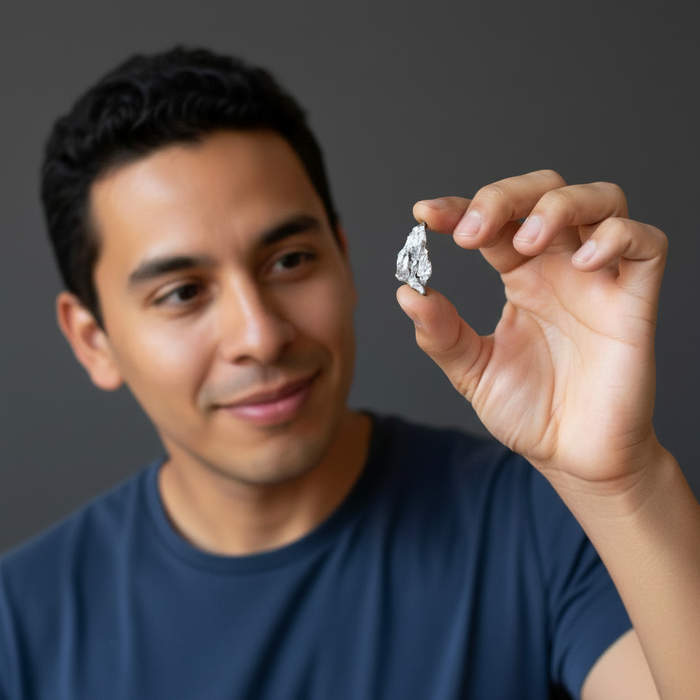 Uruacu Meteorite Rare Iron Stone Alien's Gift of Silver