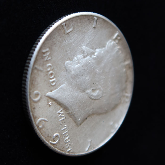 1969-D Kennedy Half Dollar 40% Silver US Mint State 50c Coin Vintage Denver
