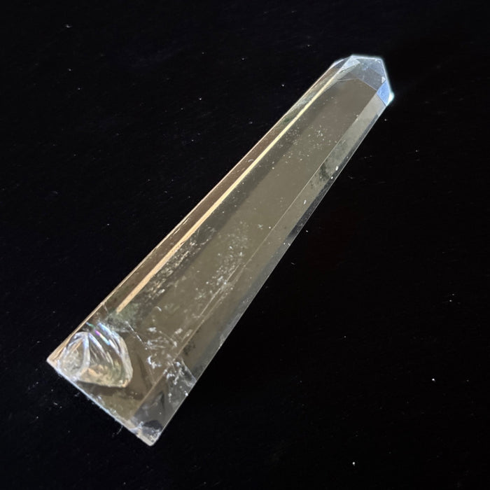 Chlorite Quartz Wand Clear Rainbow Tower Phantom Crystal