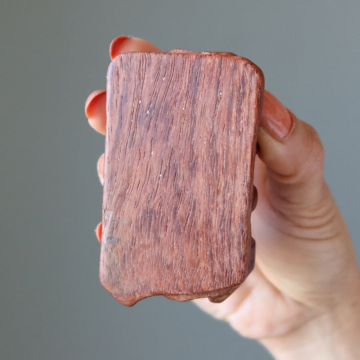 Wood Charger Rosewood Display Stand for Clusters Stones