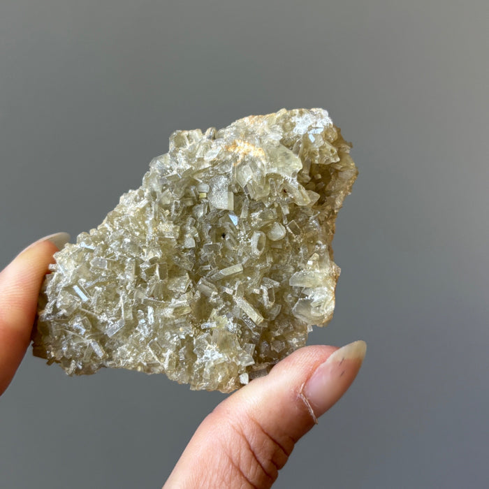 Smithsonite Cluster Natural Green Crystal Specimen Zinc Spar