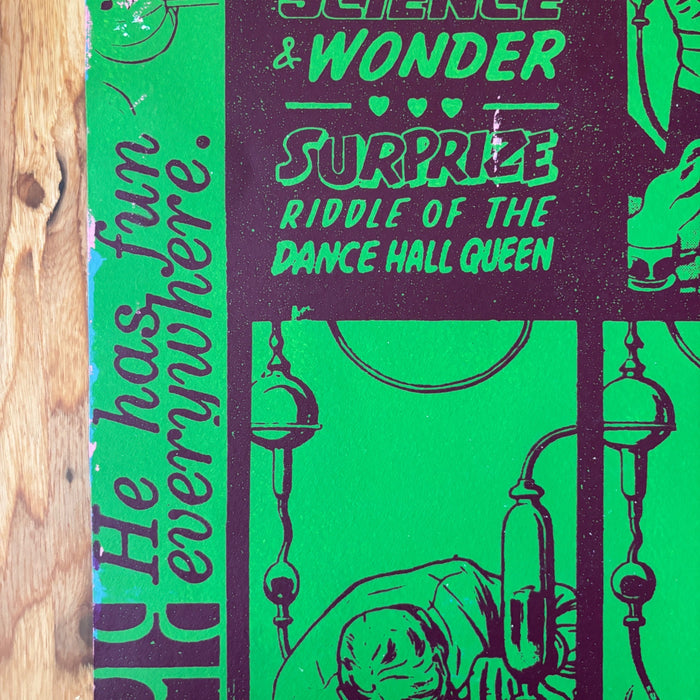 FAILE Wonder Wheel 32/250 Signed Numbered Silkscreen Print Street Art Husky Dog