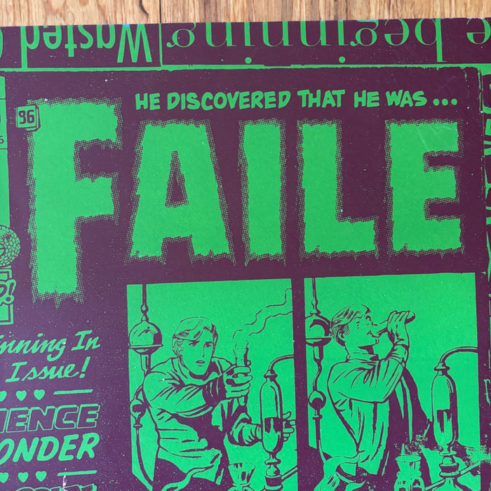 FAILE Wonder Wheel 32/250 Signed Numbered Silkscreen Print Street Art Husky Dog