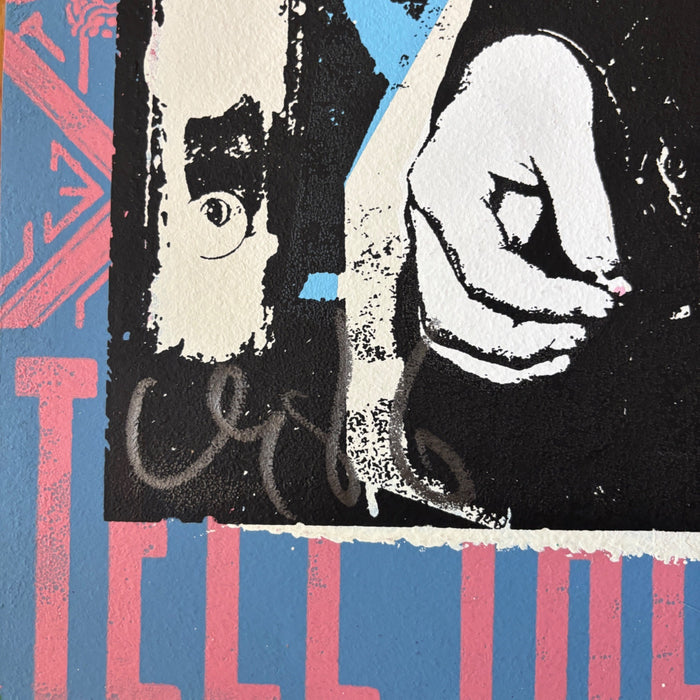 FAILE Wonder Wheel 32/250 Signed Numbered Silkscreen Print Street Art Husky Dog