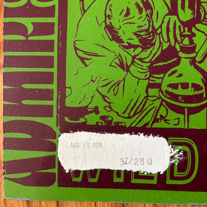 FAILE Wonder Wheel 32/250 Signed Numbered Silkscreen Print Street Art Husky Dog