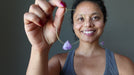 Amethyst Drop Earrings 