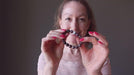video on pink tourmaline bracelets
