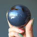 blue lace agate sphere