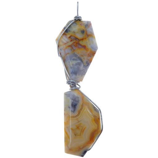 Agate Pendant Yellow Stone