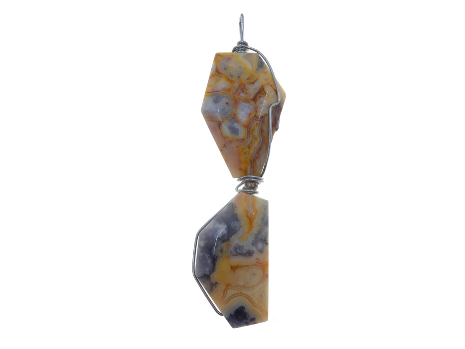 Agate Pendant Yellow Stone