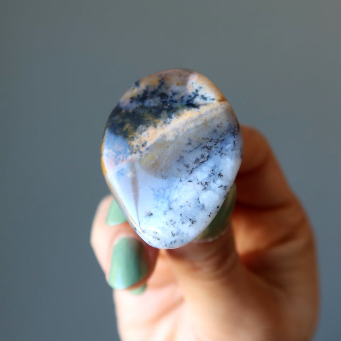 dendritic agate ring