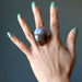 dendritic agate ring