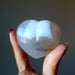 white agate heart