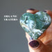 moss agate heart