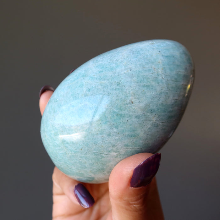 Amazonite Crystal Egg