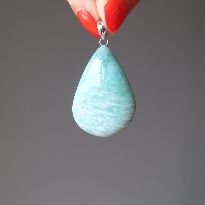 Amazonite Stone Pendant