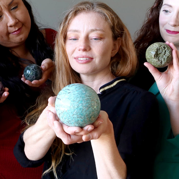 Amazonite Crystal Ball