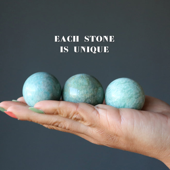 Amazonite Crystal Ball