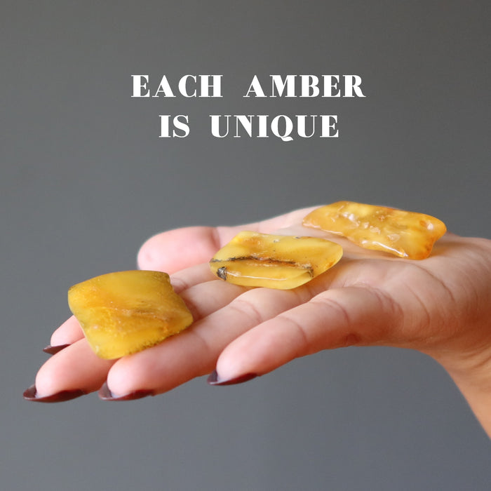 Amber Palm Stone 