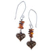 Amber Drop Earrings 