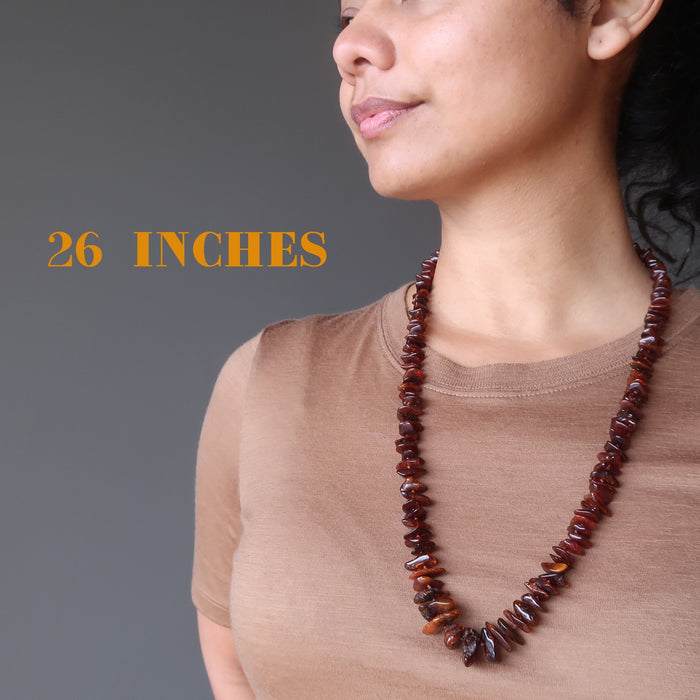 Gemstone Knotted Necklace