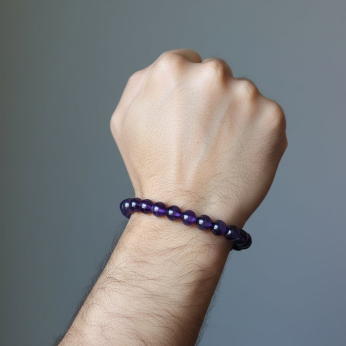 dark amethyst bracelet