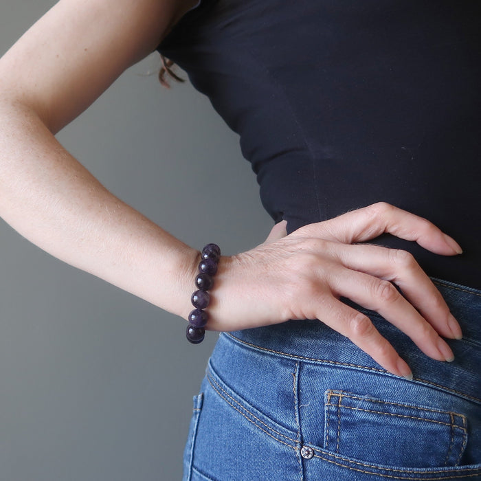 dark amethyst bracelet