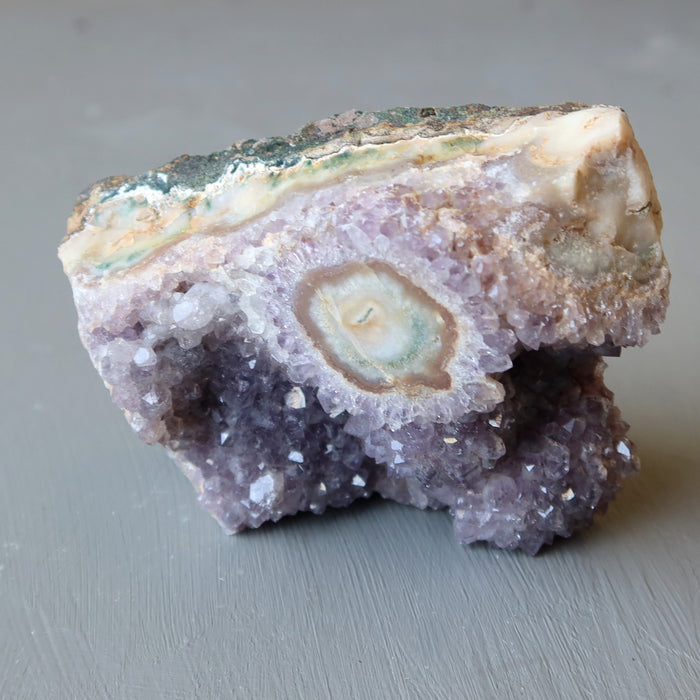  amethyst cluster geode