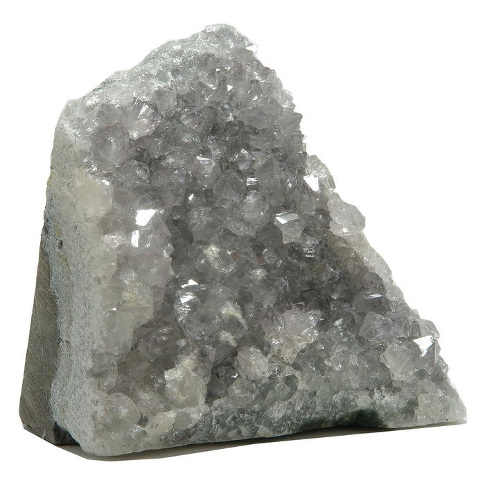 sparkling purple amethyst geode cluster