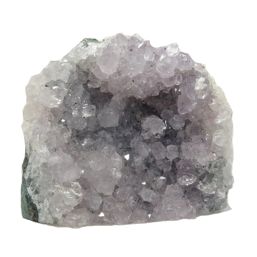 sparkling purple amethyst geode cluster