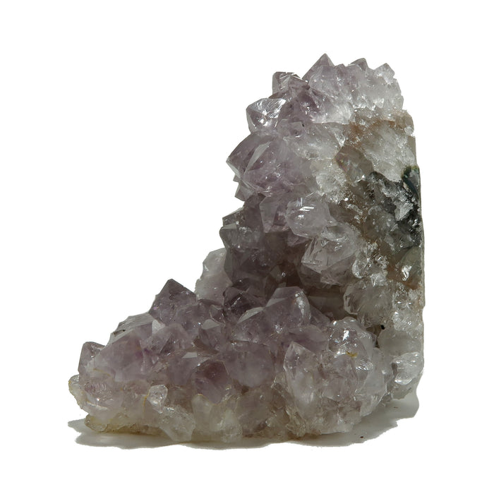 sparkling purple amethyst geode cluster