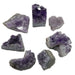 7 amethyst geodes