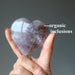 amethyst crystal heart